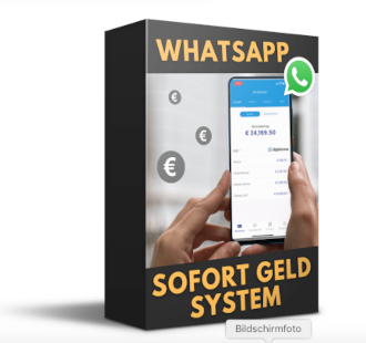 Whatsapp Sofort Geld System von Christian Tucholski