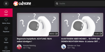 Odysee Videoplattform – Lohnt sich das?