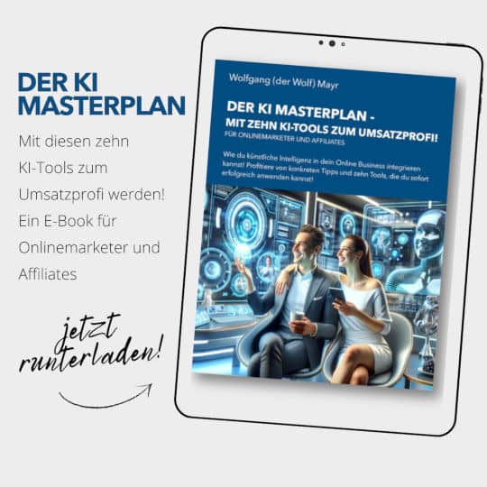 Als Affiliate Marketer Geld verdienen mit dem KI Masterplan